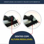 Desempenadeira dentada regulável - 270 mm x 120 mm - Image 4