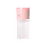 Umidificador de Ar USB 500ml com Luz Noturna LED, Aromaterapia e Efeito Smoke Ring para Casa, Carro e Escritório