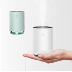 Umidificador Ultrassónico USB 230ml Portátil com Aromaterapia e Luz LED, Difusor de Névoa Fria para Quarto, Escritório e Mesa - Image 3