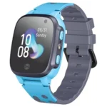 Smartwatch Infantil 2G com Cartão SIM, SOS GSM, GPS, Rastreador LBS e À Prova D'Água Azul - Image 2