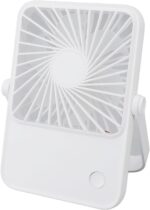 Mini Ventilador de Mesa Portátil Recarregável USB – 3 Velocidades, Design Compacto - Image 2