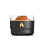 Umidificador Difusor Vulcânico USB com Luz LED Colorida, Névoa Ultrassónica, Temporizador e Simulação de Vulcão para Casa - Image 2