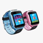 Smartwatch Infantil 2G com Cartão SIM, SOS GSM, GPS, Rastreador LBS e À Prova D'Água
