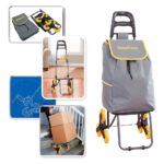 Carrinho de Carga 3 Rodas Climbing Cart Sobe Escadas capacidade 40kg - GT082