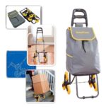 Carrinho de Carga 3 Rodas Climbing Cart Sobe Escadas capacidade 40kg - GT082