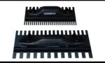 Desempenadeira dentada bi-ajustável de 35 cm