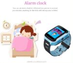 Smartwatch Infantil 2G com Cartão SIM, SOS GSM, GPS, Rastreador LBS e À Prova D'Água Azul - Image 4