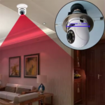Câmera WiFi 360° com Visualização Remota em Tempo Real - Monitoramento Completo e Imagens em HD - Image 3