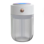 Mini Umidificador USB 2 em 1 com Luz LED RGB, Difusor Ultrassónico de Aromaterapia 250ml Portátil para Quarto, Carro e Escritório