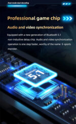 Auricular Gamer Wireless 5.1 X6 com Áudio Surround, Sem Fio - Image 6