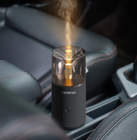 Difusor de Aromas Ultrassónico Portátil USB 120 ml com Luz de Vela, Umidificador para Óleos Essenciais, Casa, Carro e Mesa - Image 2
