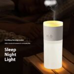 Umidificador de Ar USB 500ml com Luz Noturna LED, Aromaterapia e Efeito Smoke Ring para Casa, Carro e Escritório - Image 2