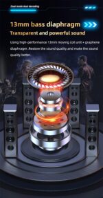 Auricular Gamer Wireless 5.1 X6 com Áudio Surround, Sem Fio - Image 7