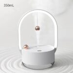 Humidificador Portátil com Luz LED Noturna, 1200 mAh, Névoa Fria Silenciosa, 2 Modos de Vaporização, Desligamento Automático, Branco - Image 3