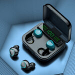 Auricular Bluetooth M22 Digital Indicator – 2 em 1: Ideal para Partilhar o Som - Image 2