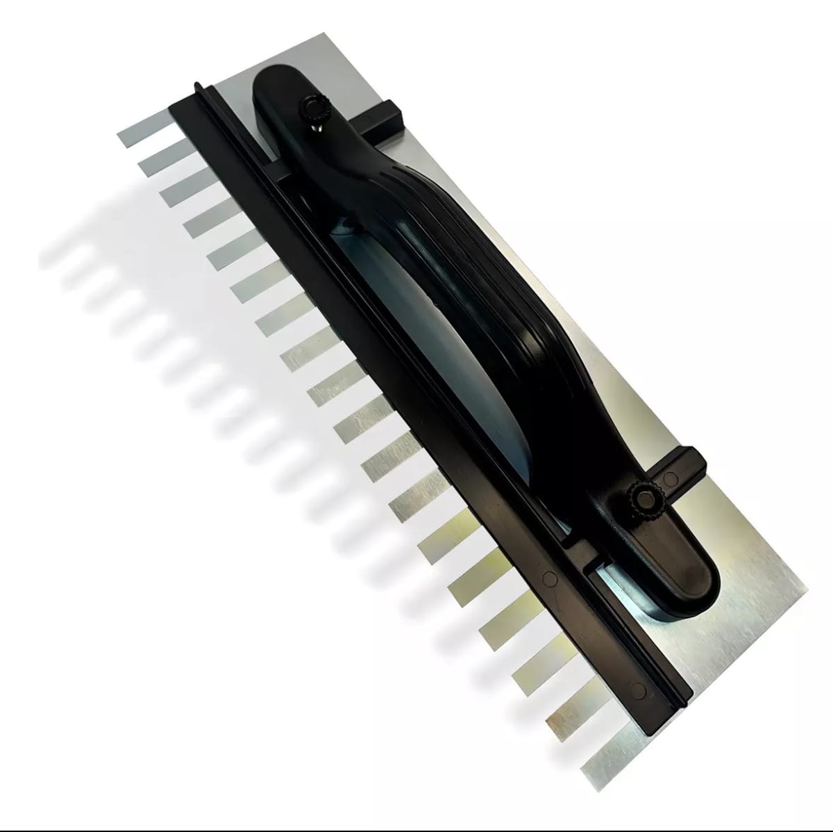 bd189110f618bfcec2a2a238c326d005.jpg Desempenadeira dentada regulável - 270 mm x 120 mm - Image 1
