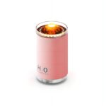 Umidificador Vulcão 250ml USB com Efeito Fumaça e Chama, Difusor Aromaterapia Ultrassónico LED para Casa, Escritório e Quarto - Image 2