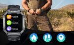 Smartwatch PG333 Preto - Monitoramento de Saúde e Conectividade Instantânea com Design Moderno - Image 7