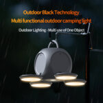 Lanterna de Camping LED Recarregável USB-C Portátil, Luz de Pendurar Sem Fio para Tenda, Campismo e Emergência - Image 3