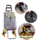 Carrinho de Carga 3 Rodas Climbing Cart Sobe Escadas capacidade 40kg - GT082 - Image 3